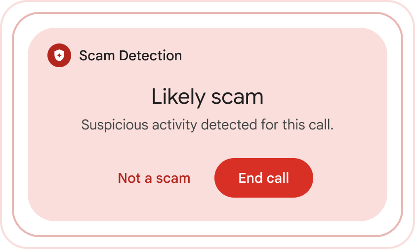 Google Pixel Scam Call Warning