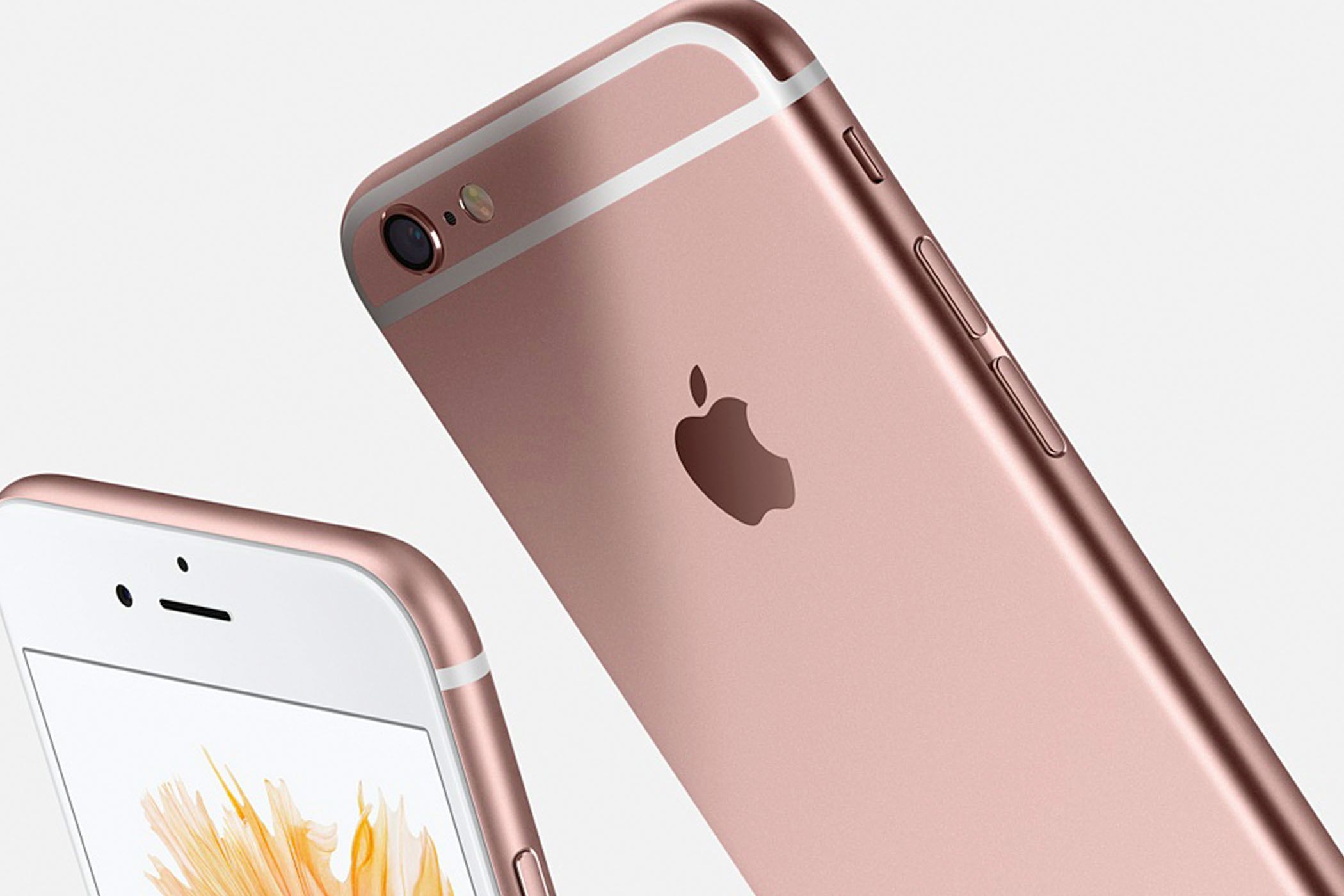 A close-up render of the iPhone 6S Plus.