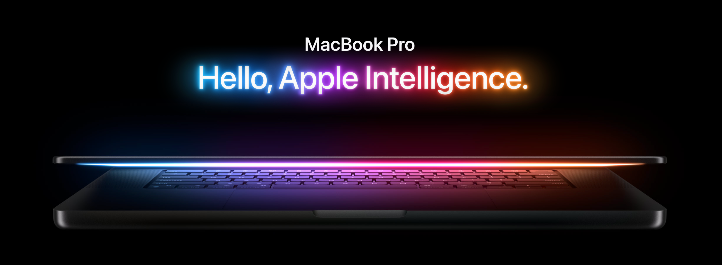 Apple Intelligence on a MacBook Pro.