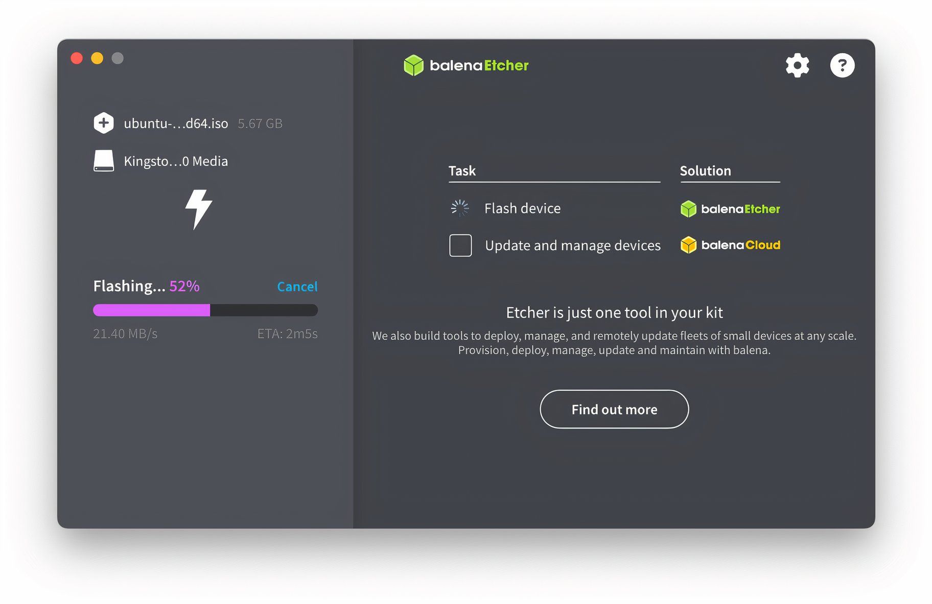 Create your Ubuntu boot disk.