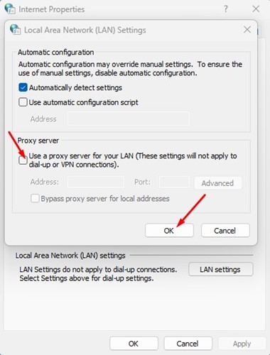 Use a proxy server for your LAN