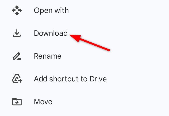 Downloading file as a PDF document.