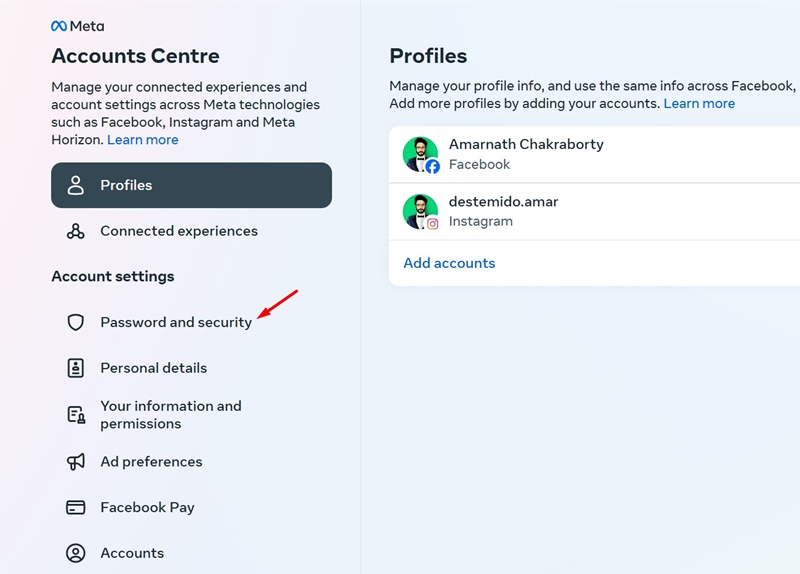 Password and Security