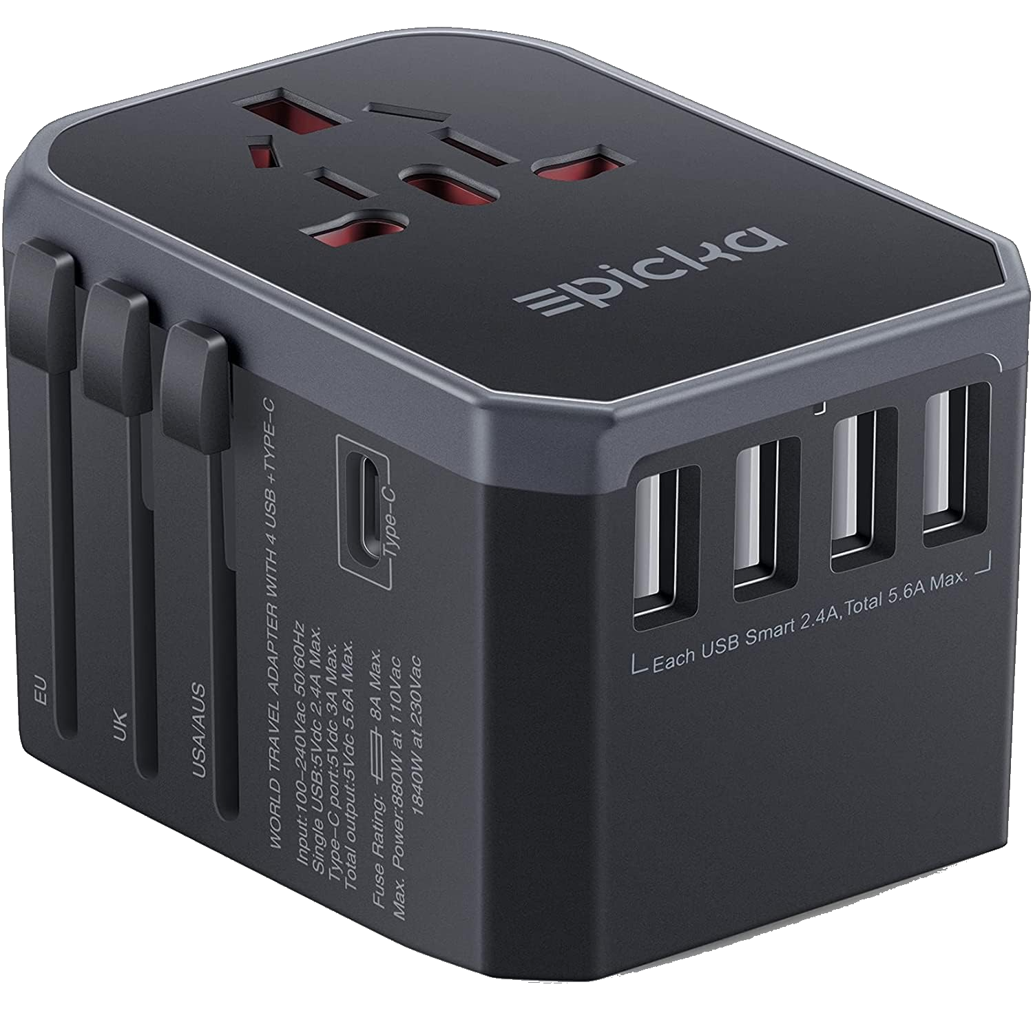 epicka travel adapter