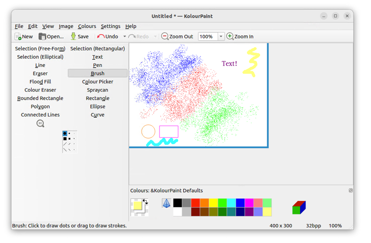 KolourPaint, a Microsoft Paint Alternative for Linux