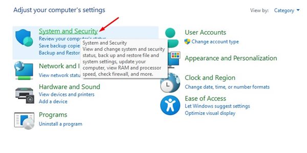 System and Security