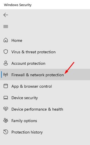 Firewall & network protection