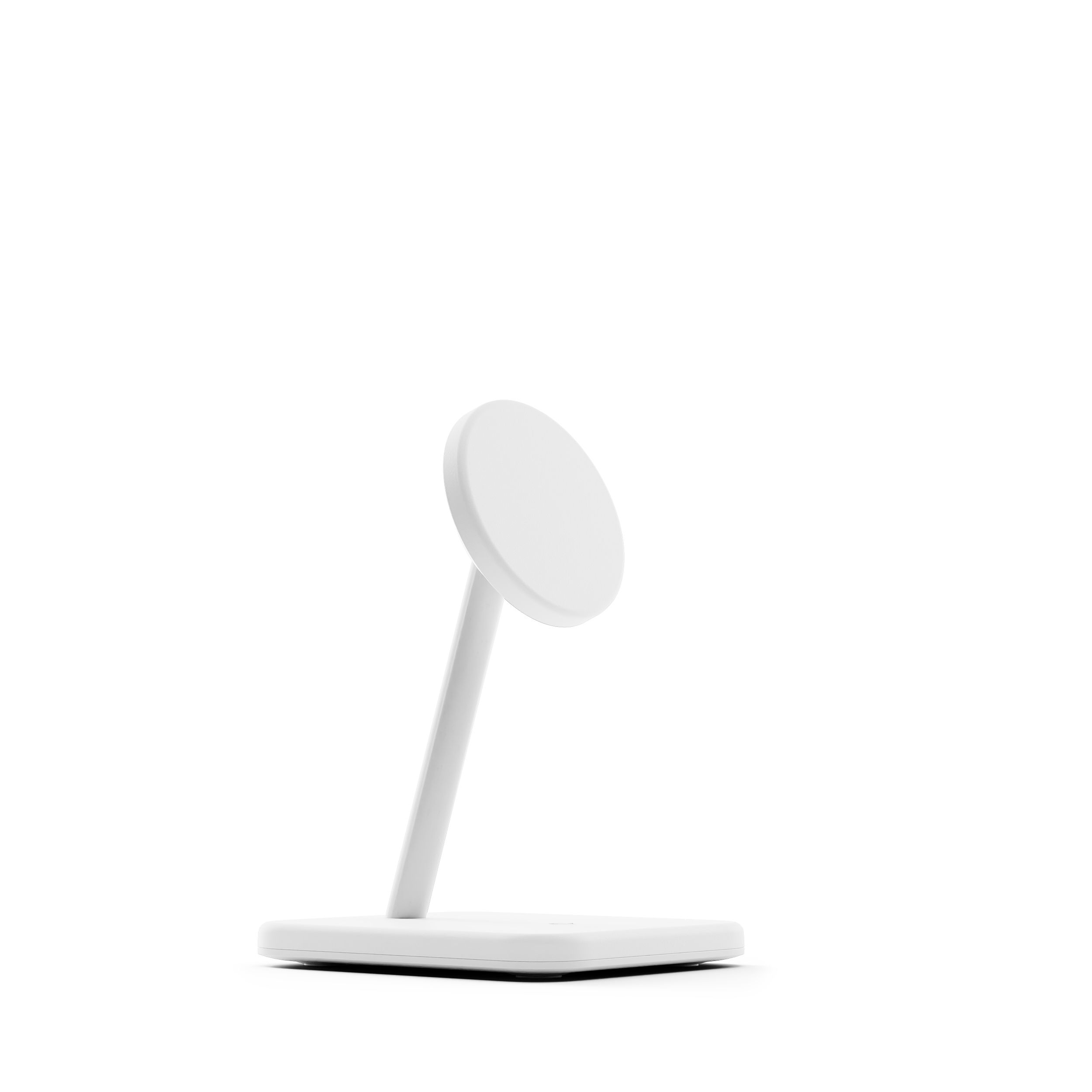 Twelve South HiRise 2 Deluxe charging dock on white background.