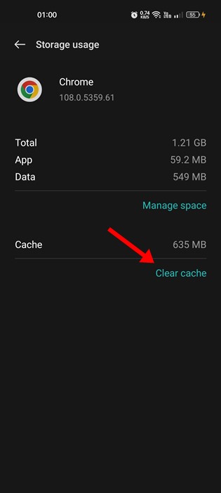 Clear Cache