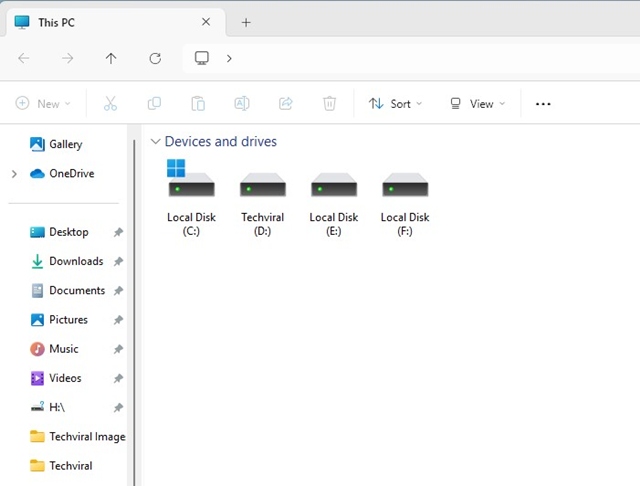 remove Home from the File Explorer