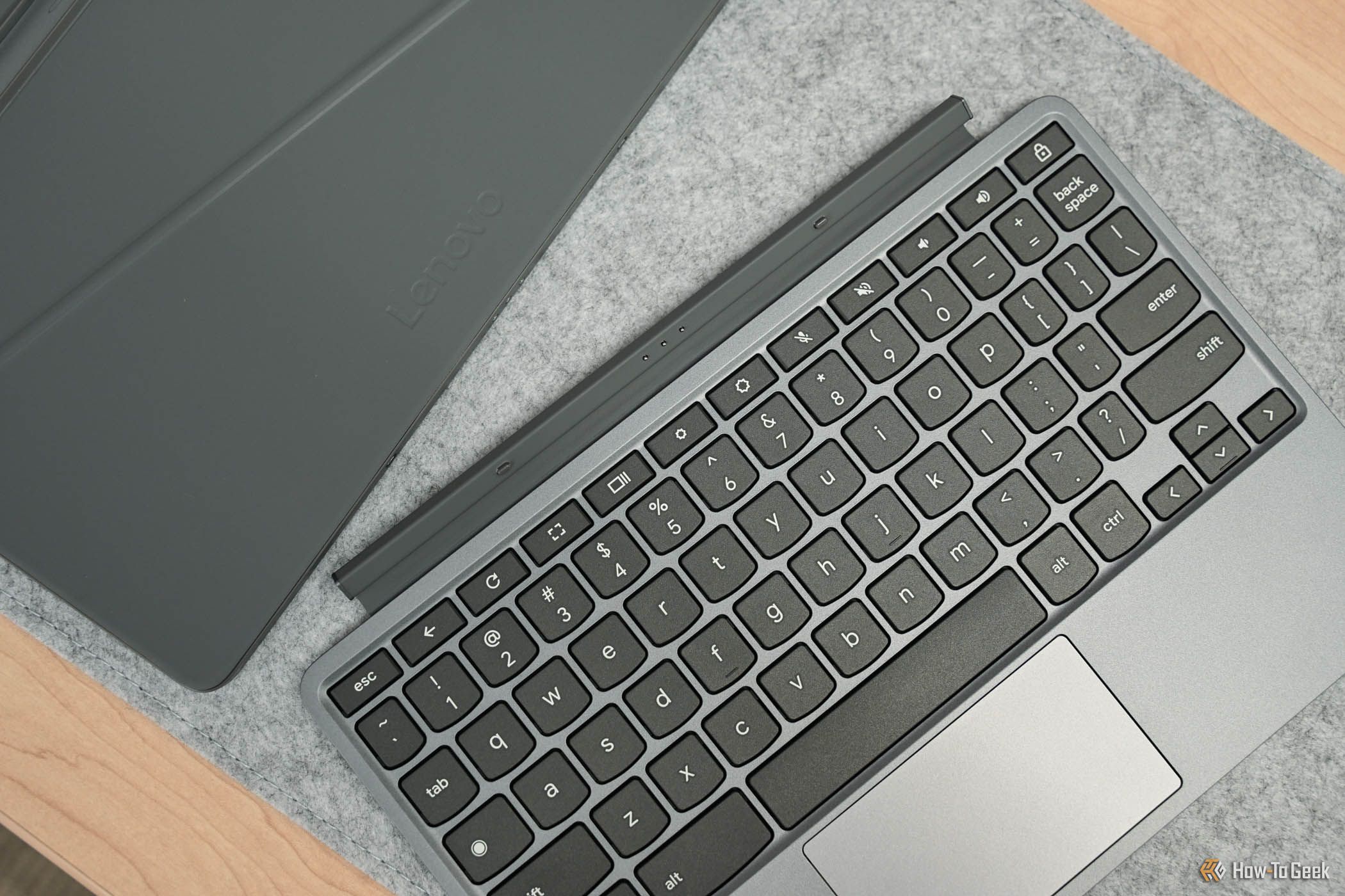 The Lenovo Chromebook Duet 11-Inch Keyboard Case.