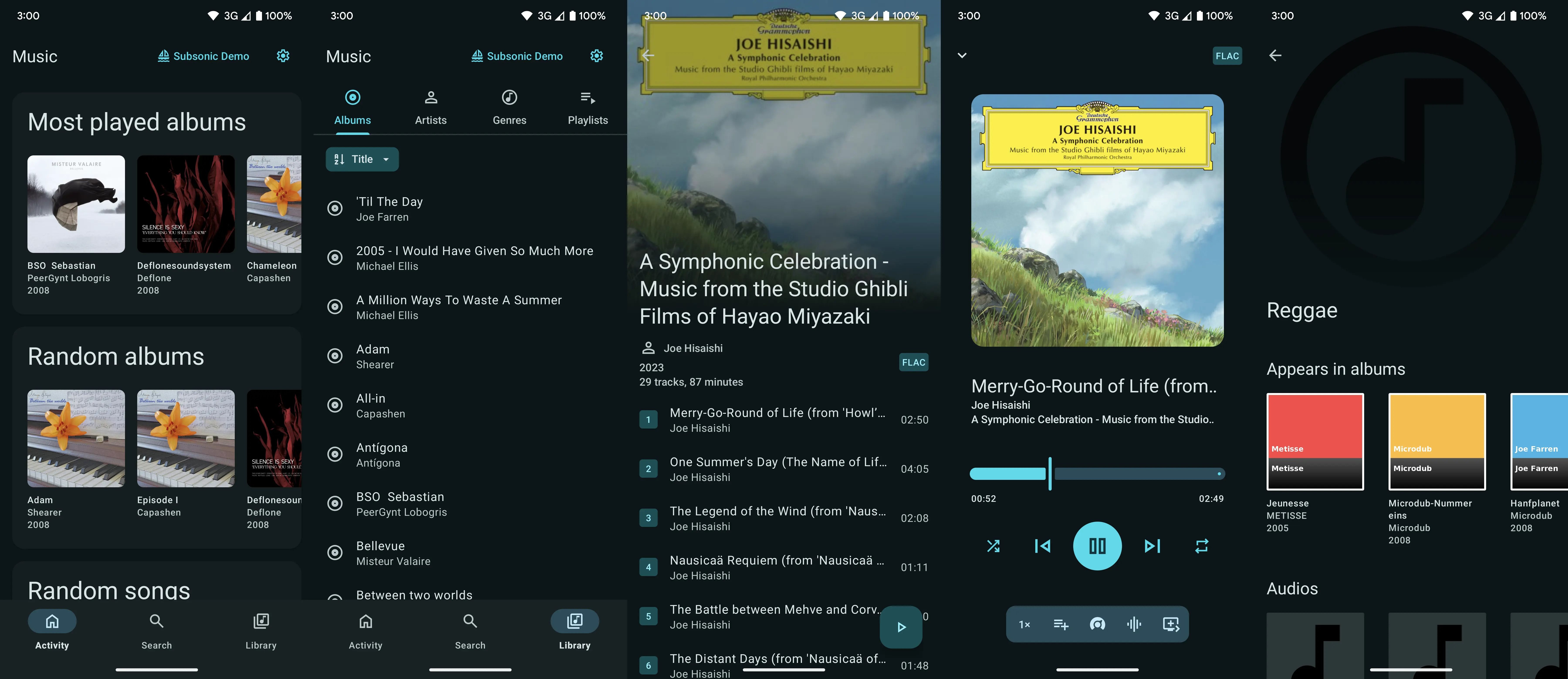 LineageOS 22's Twelve music player