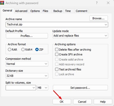 How to Password Protect ZIP files on Windows 11