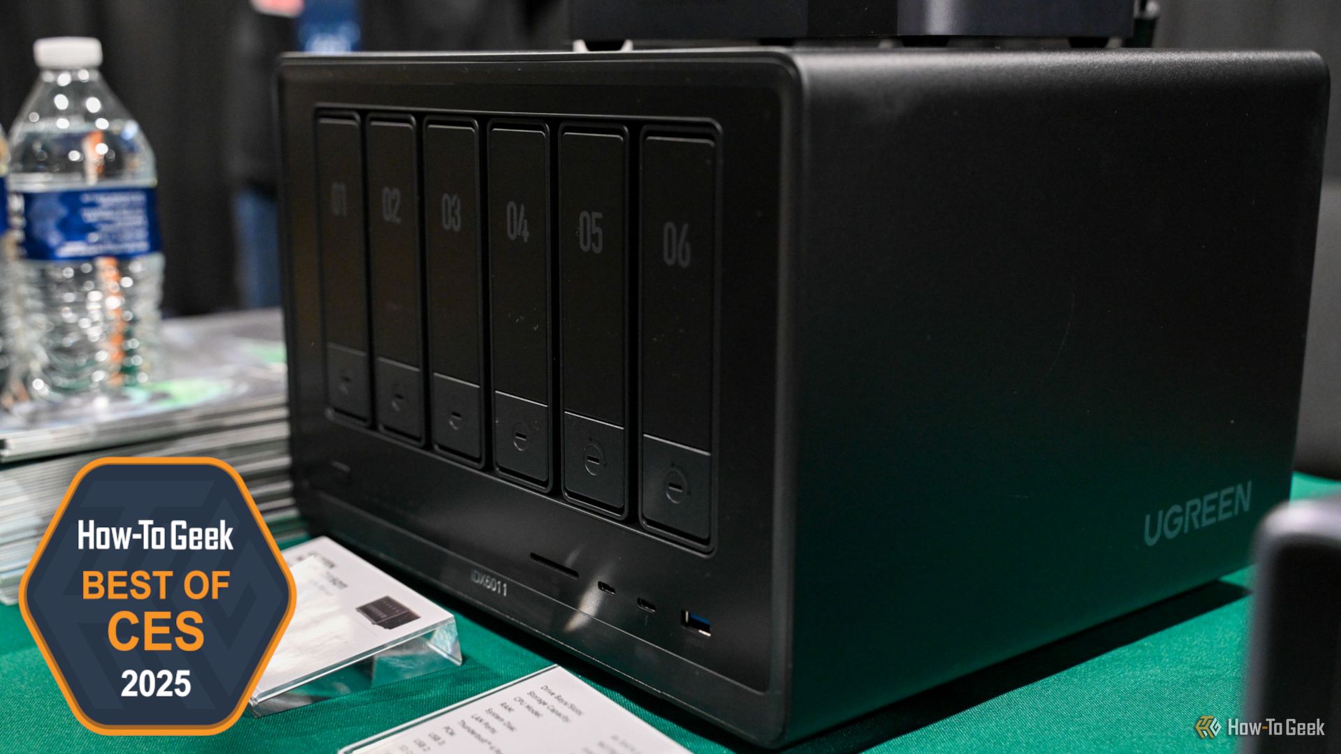 UGREEN NASync Series iDX601 Ai NAS at CES 2025