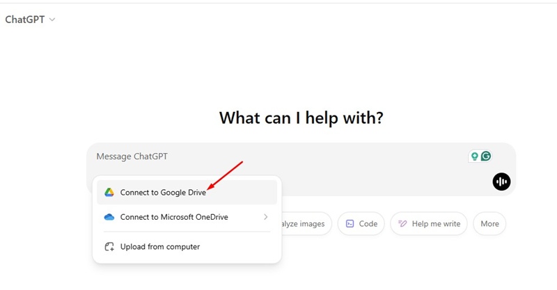 Connect to Google Drive