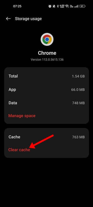 Clear Cache