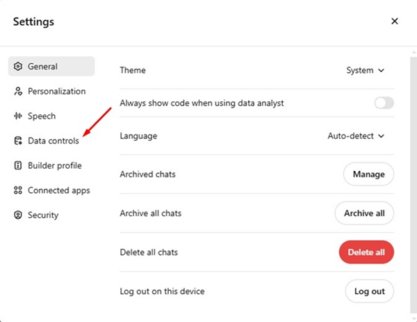 Data Controls