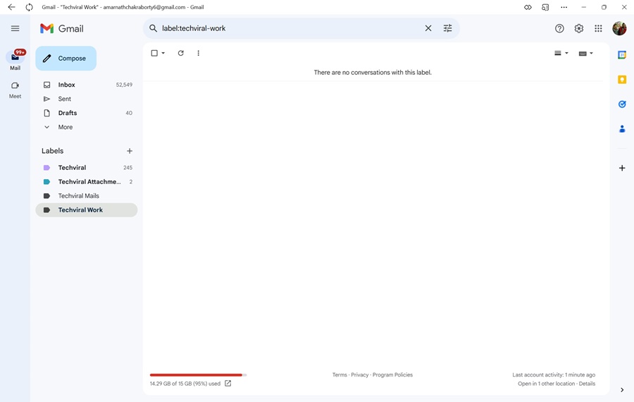 install Gmail as a progressive web app