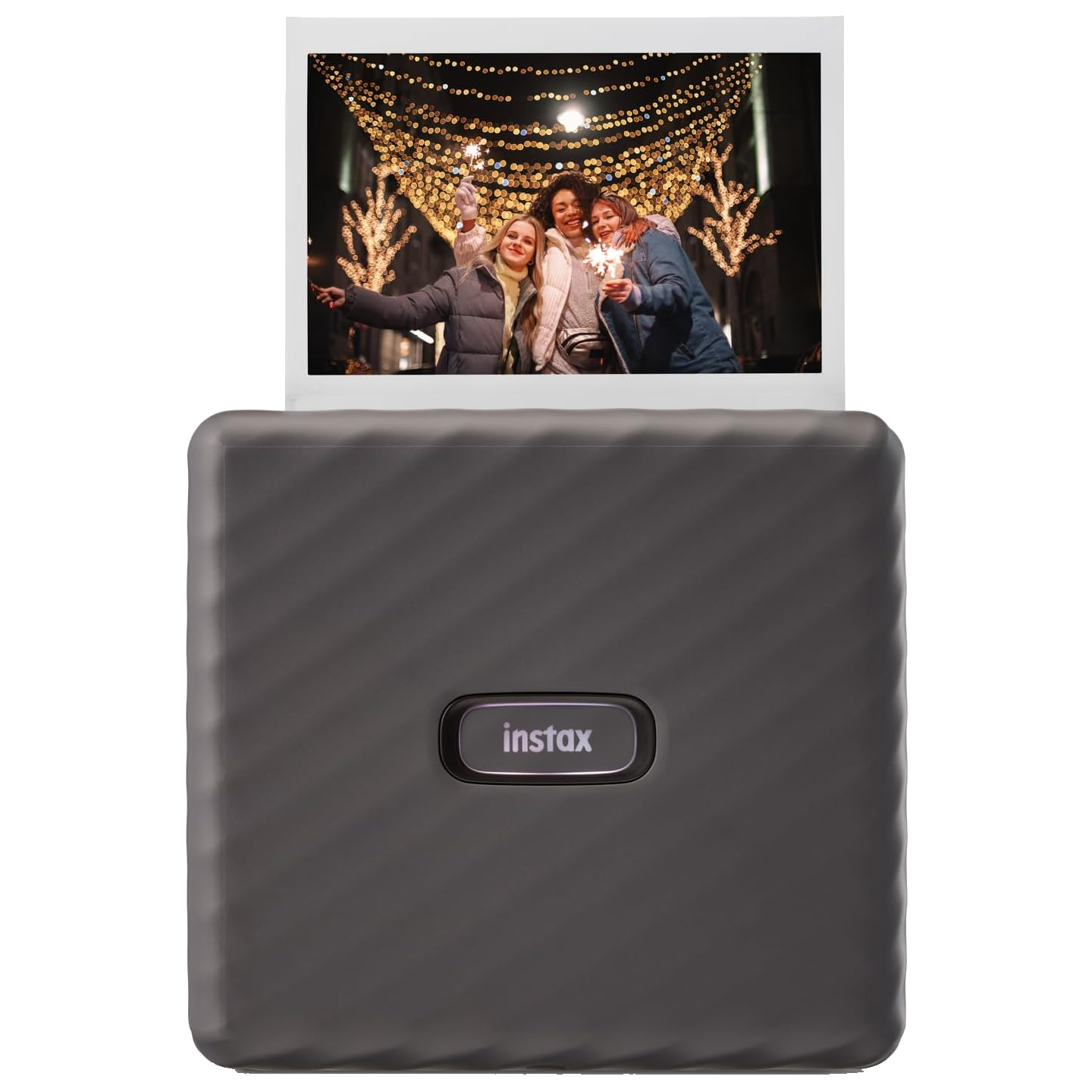 fujifilm instax link wide printer printing a photo