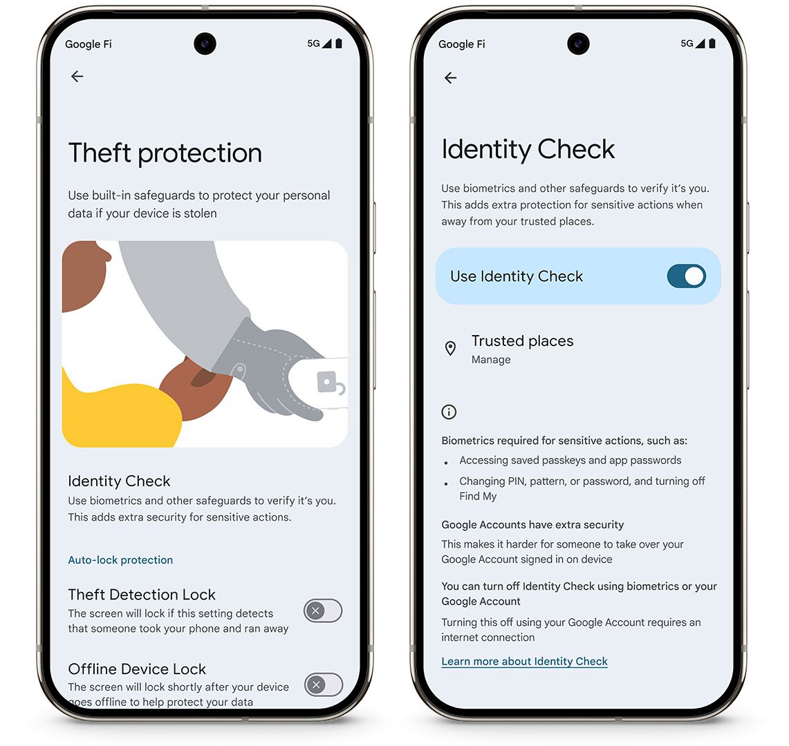 Identity Check - Android Theft Protection