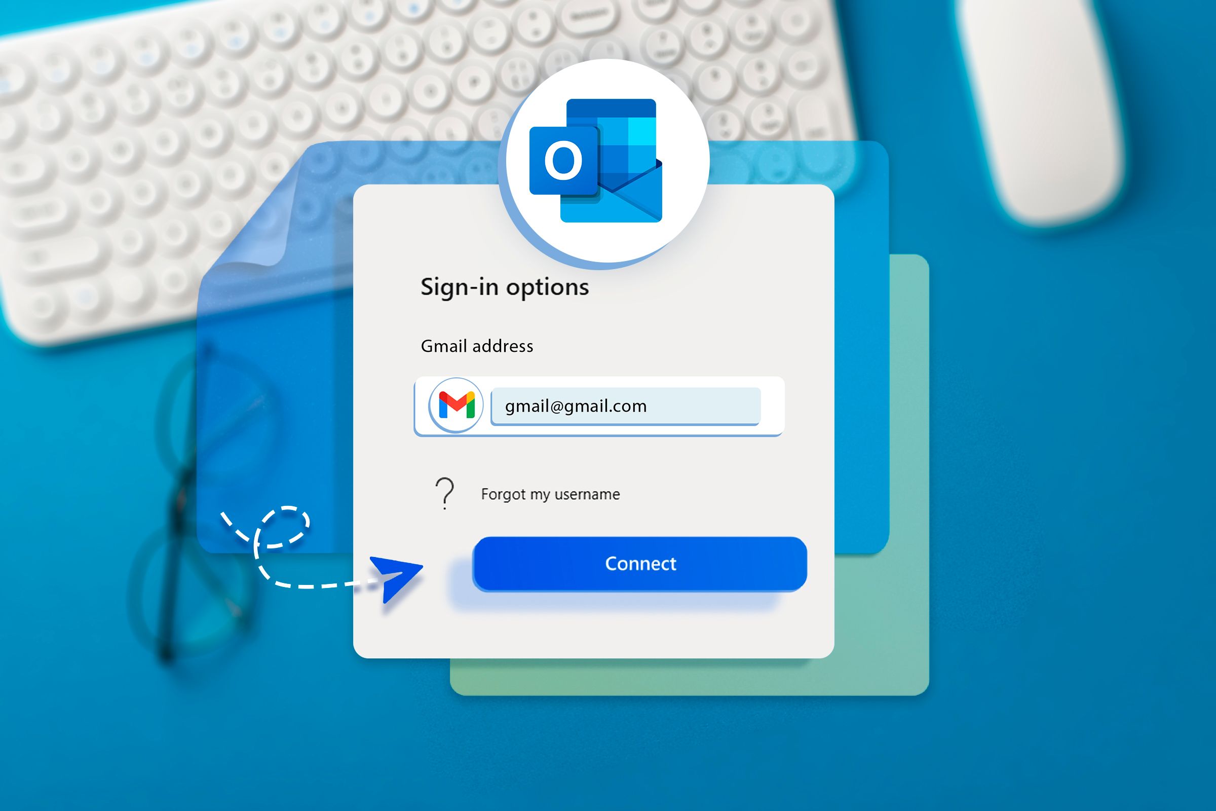 Login Window for Outlook