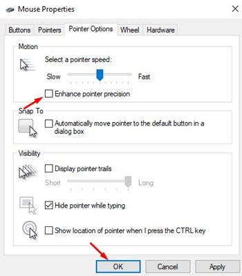 Enhance Pointer Precision