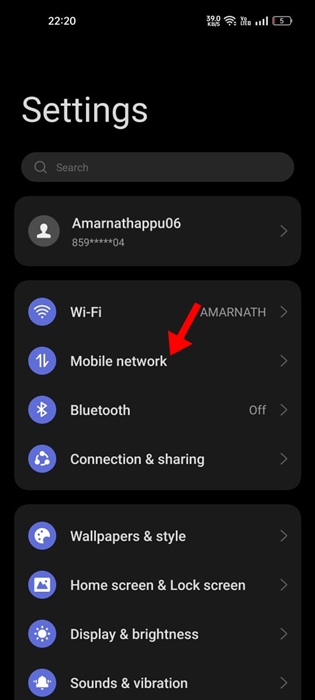 Mobile Network