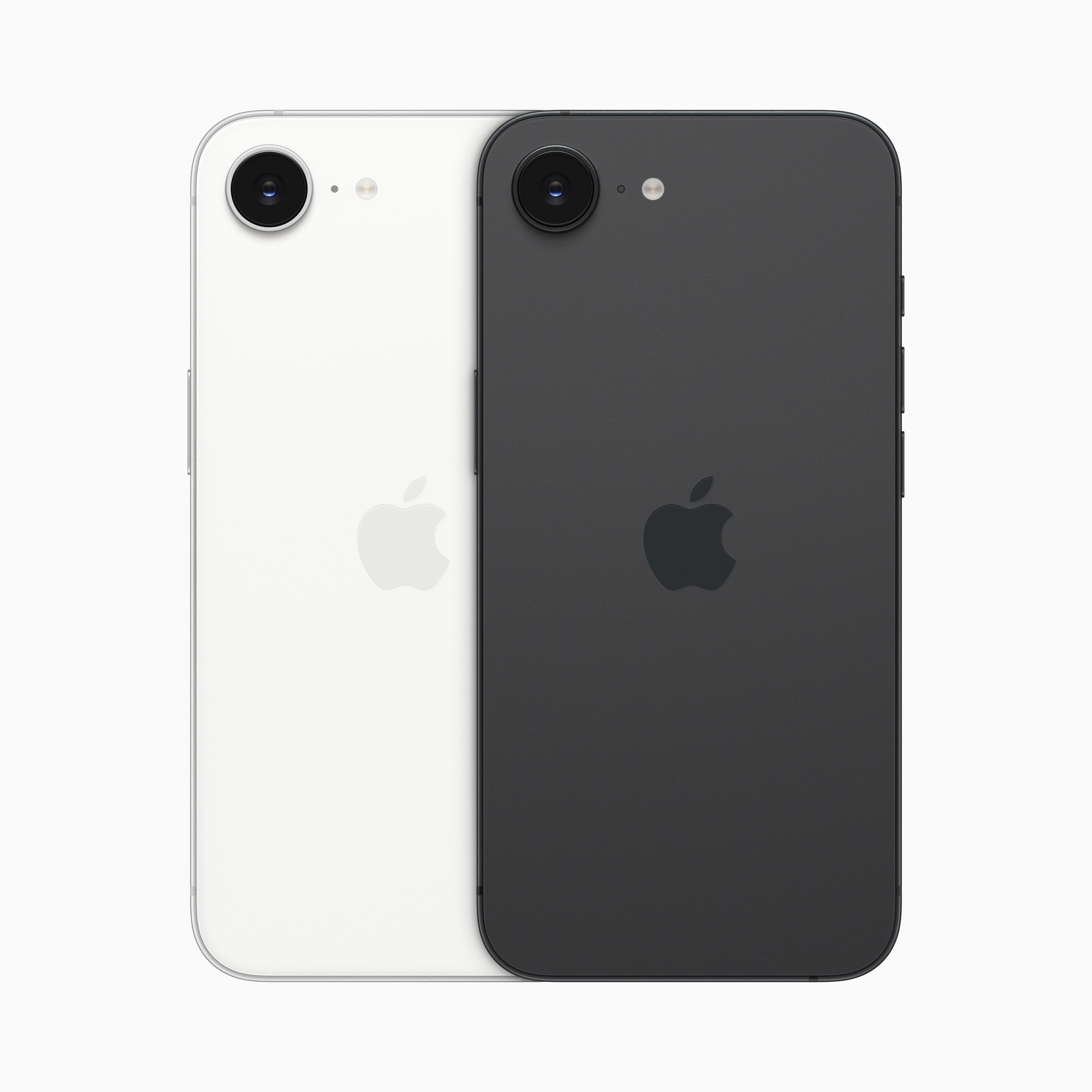 Front and back of the iPhone 16E