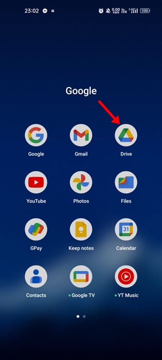 Google Drive app