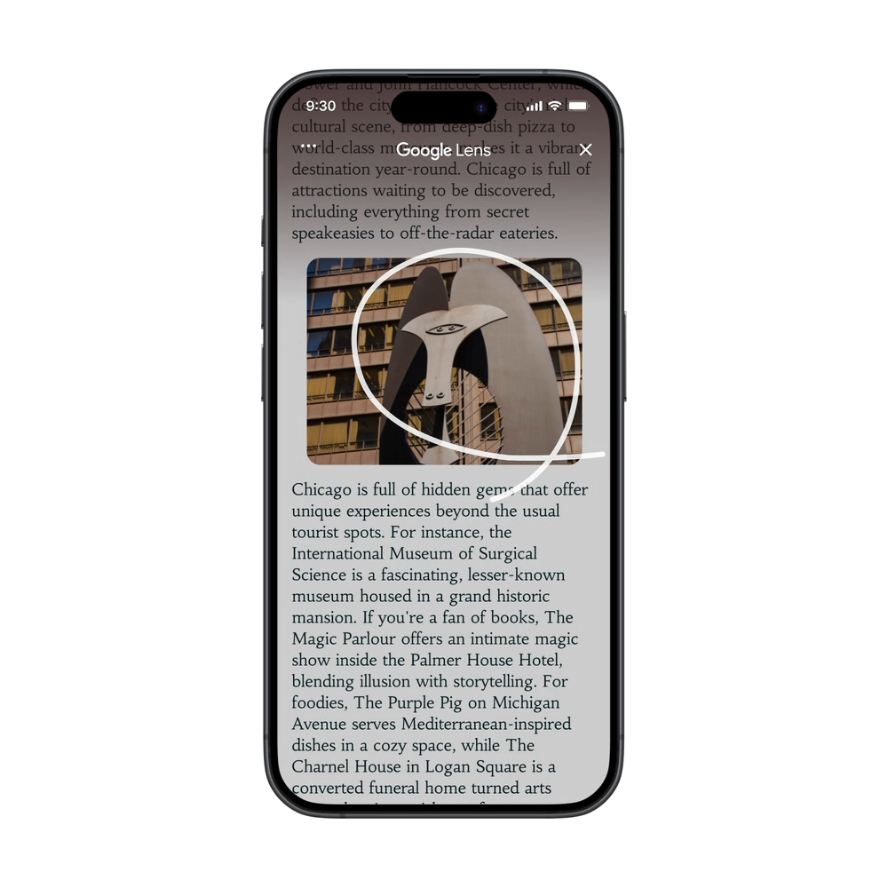 Google Lens iPhone