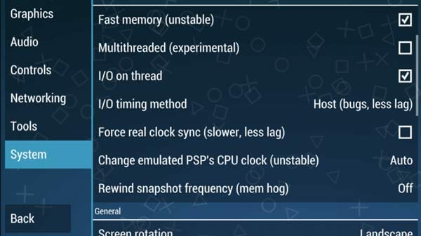 Best Settings For PPSSPP Emulator to Avoid Lags