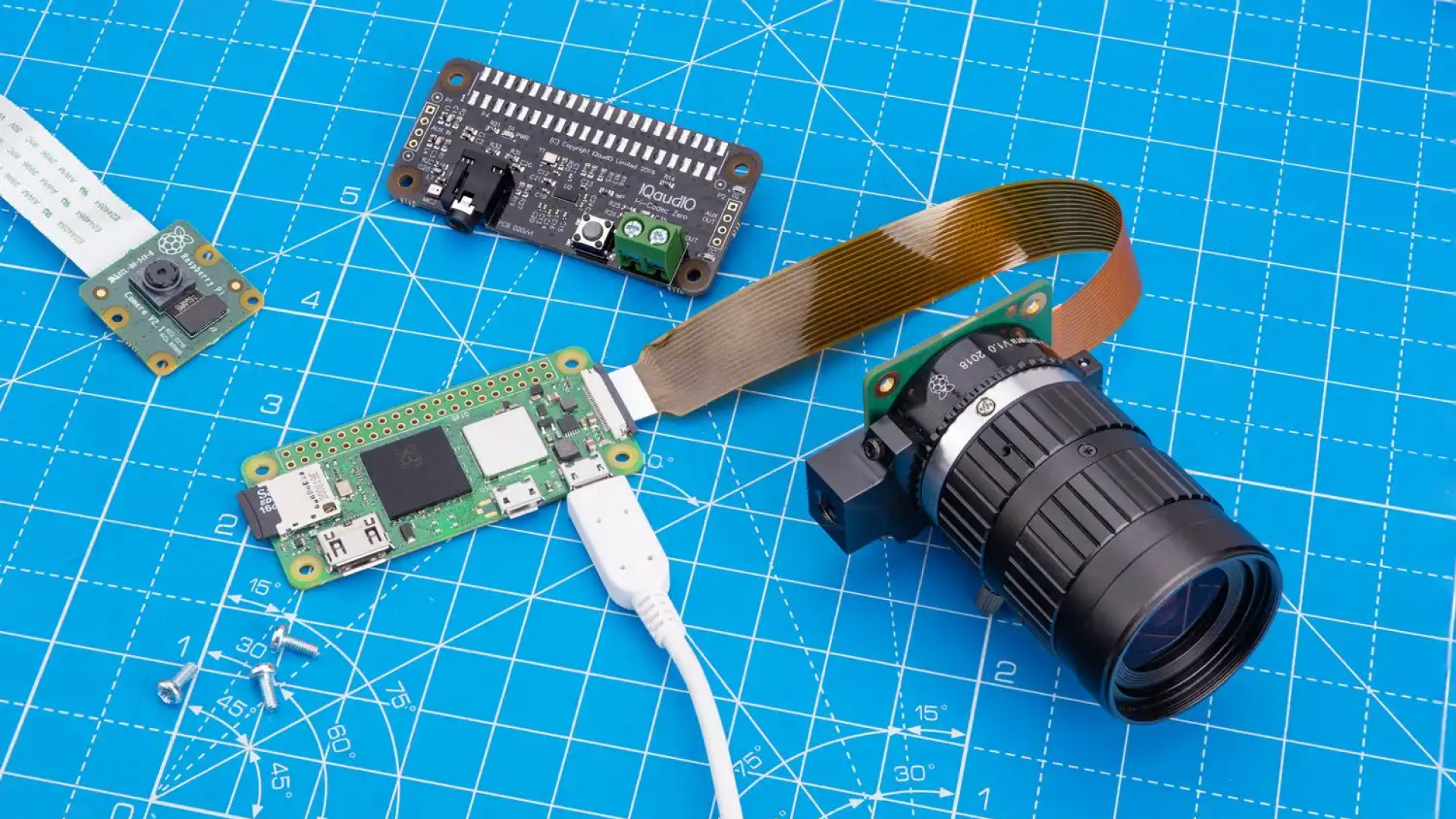 Raspberry Pi Zero 2 W Powering a DIY Camera.