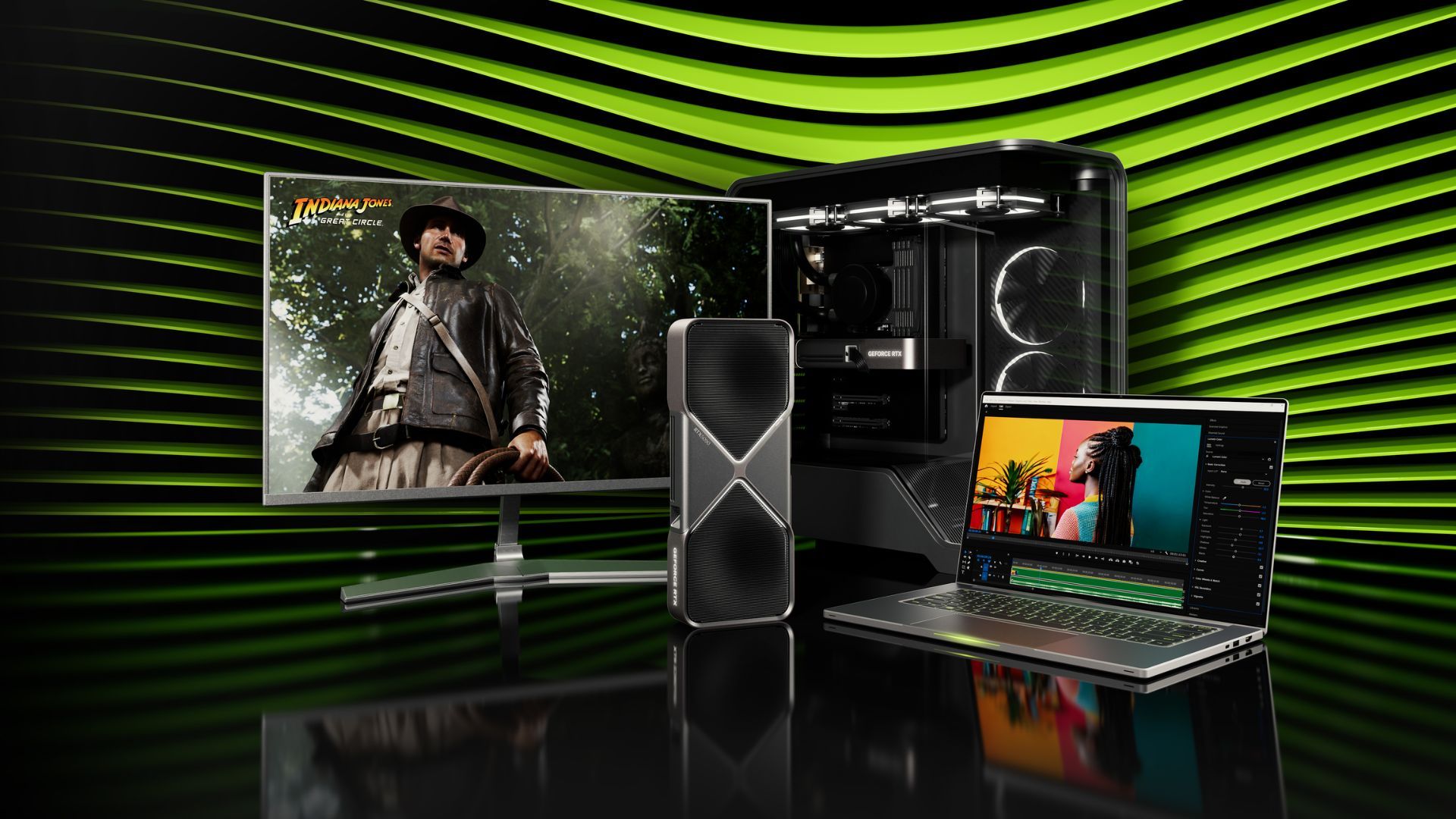 RTX 5090 promo image.