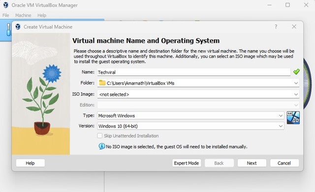 Create Virtual Machine