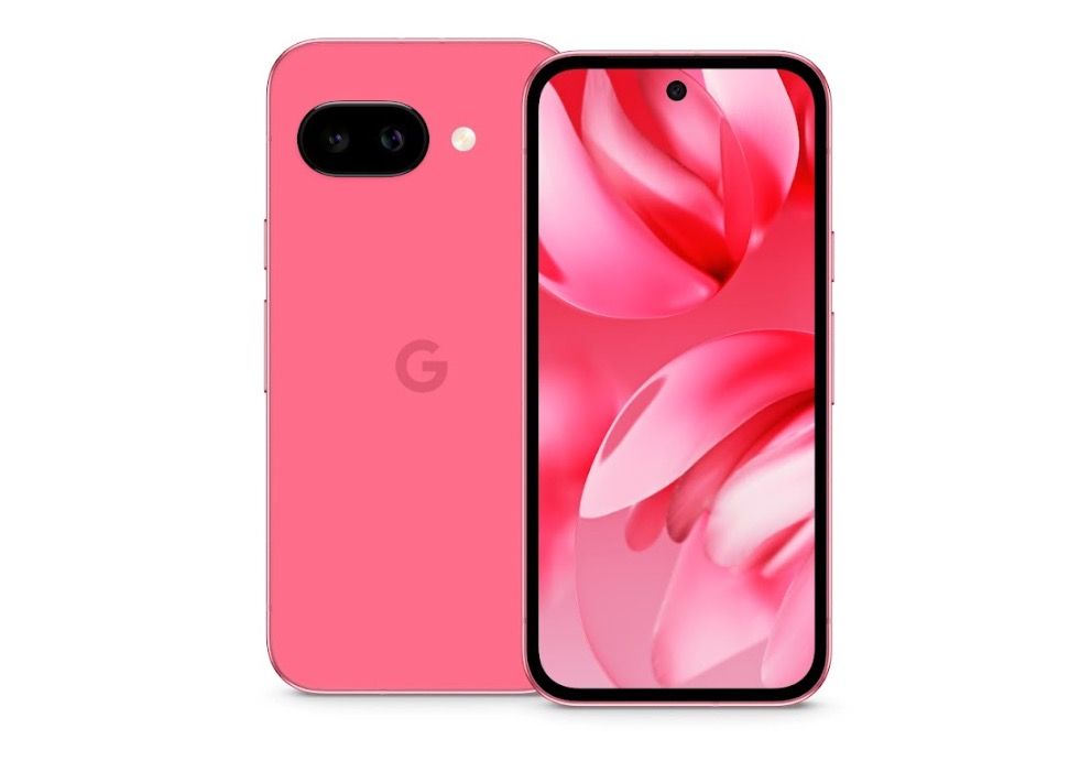 Pixel 9a in pink.