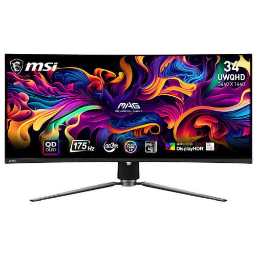 MSI MAG 341CQP QD OLED Monitor