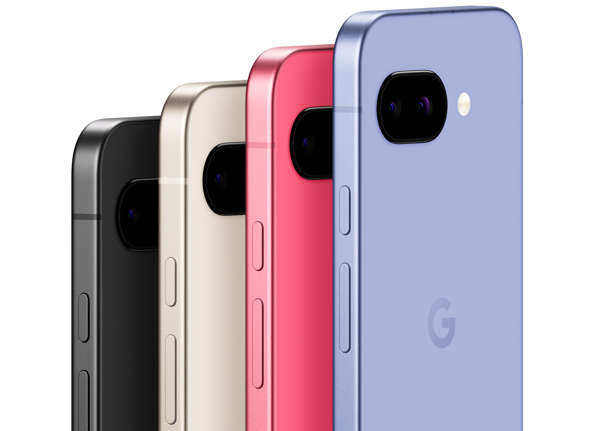 Pixel 9a in colors.