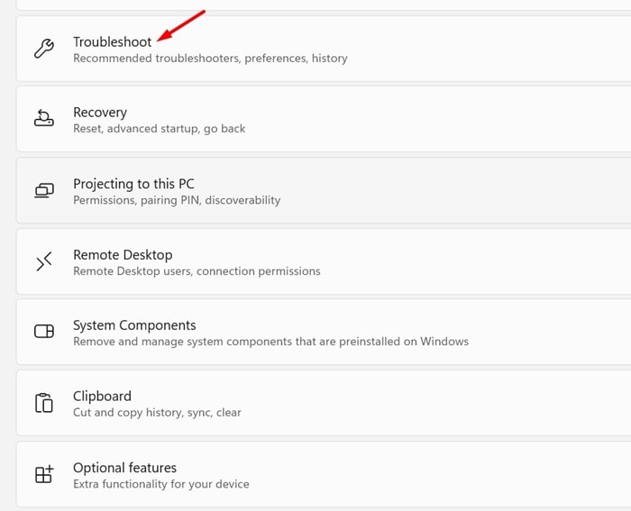 Troubleshoot