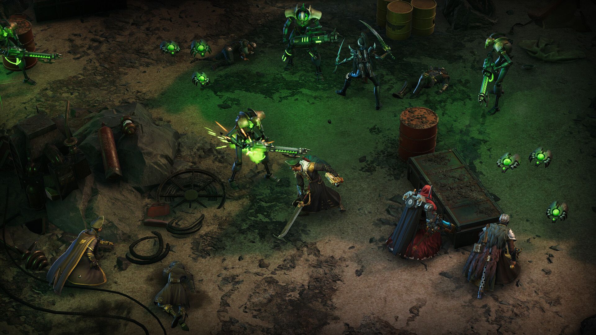 Steam official screenshot or Warhammer 40K Rogue Trader